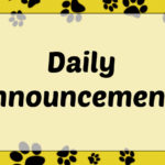 daily announ