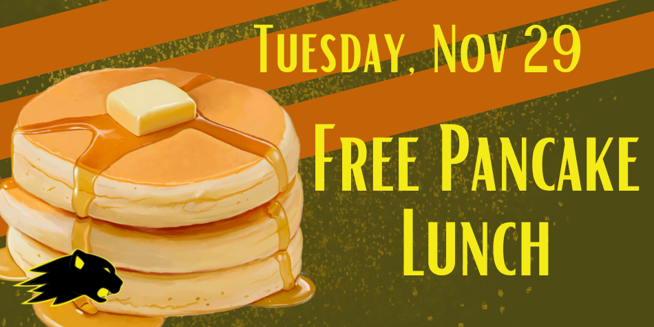 Free Pancake Lunch on Nov 29th