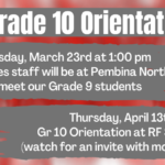 Gr 10 Orientation Spotlight