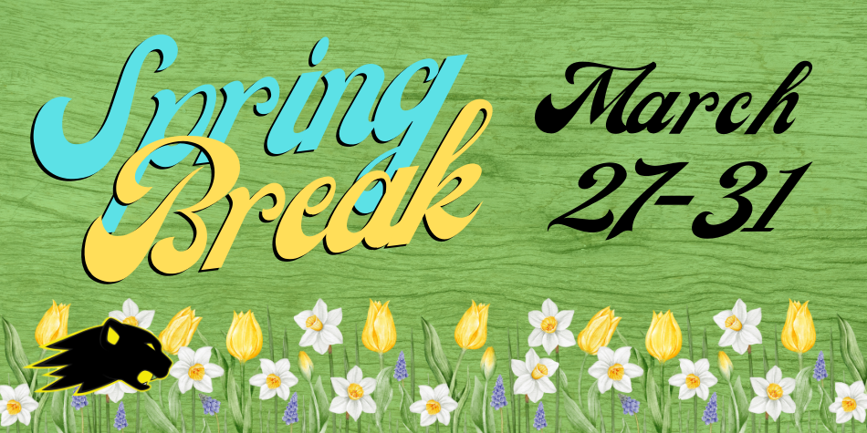 Spring Break March 27-31
