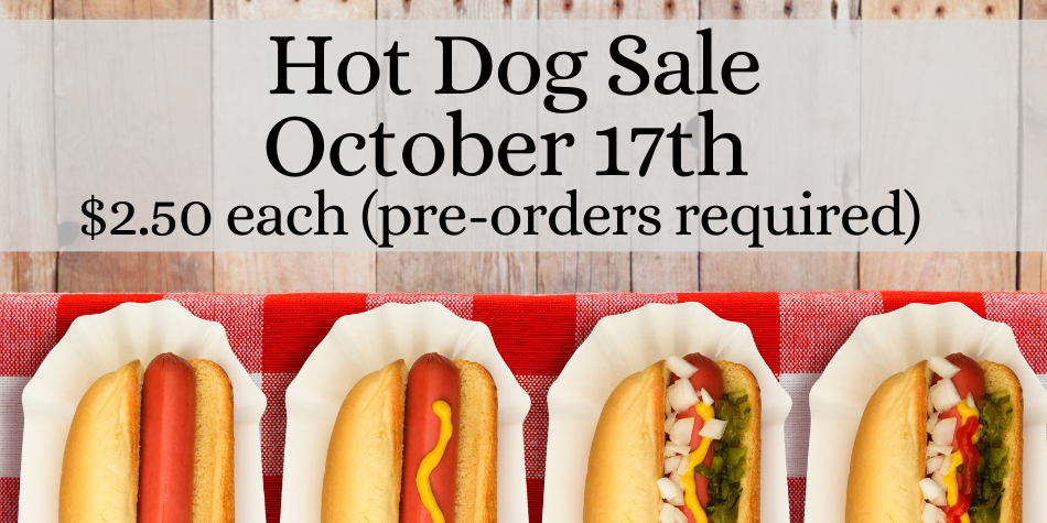 Hot Dog Lunch October 17