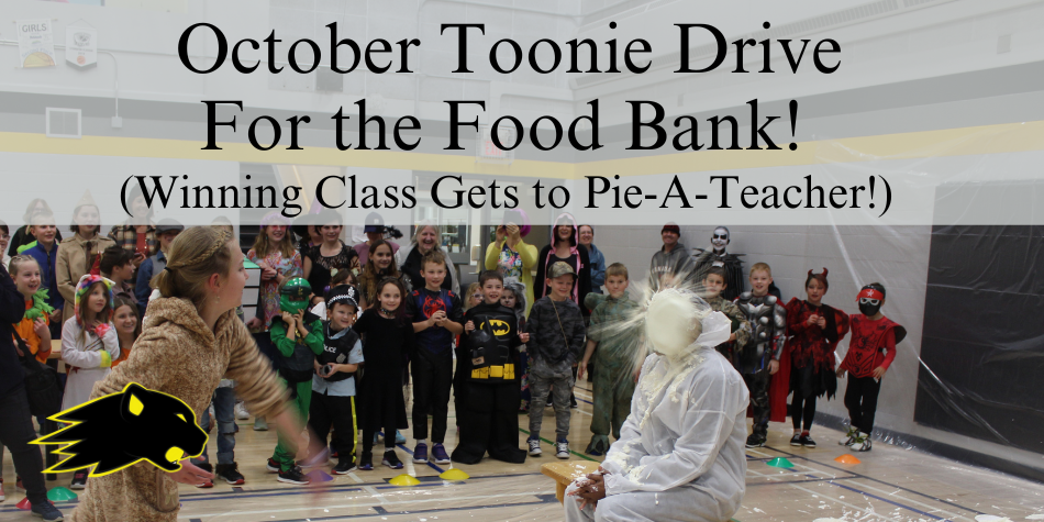 Food Bank Toonie Drive October 2-31