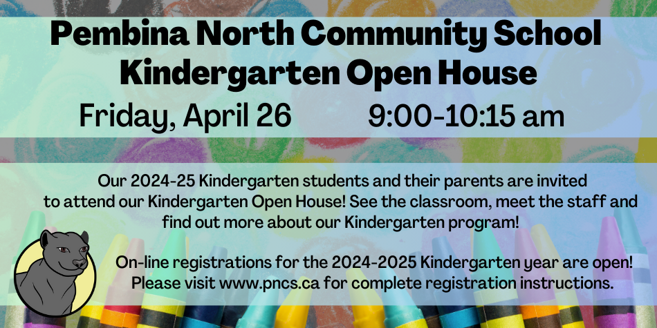 Kindergarten Open House April 26