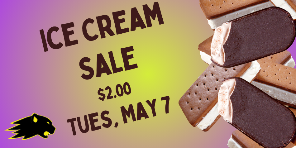 Ice Cream Sale on Tuesday, May 7