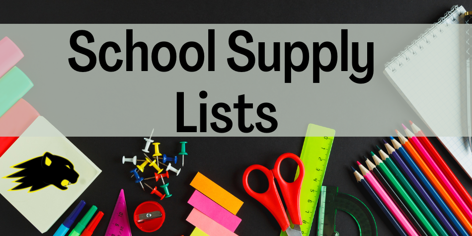Supply Lists 2025-26