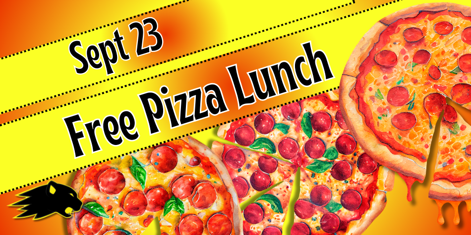Free Pizza Lunch Sept 23