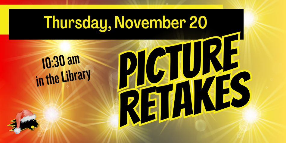 Picture Retakes November 20th