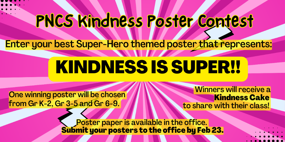 Kindness is Super – Poster Contest