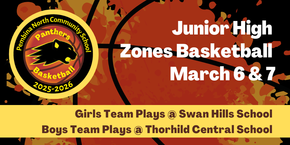 Junior High Basketball Zones March 6 & 7