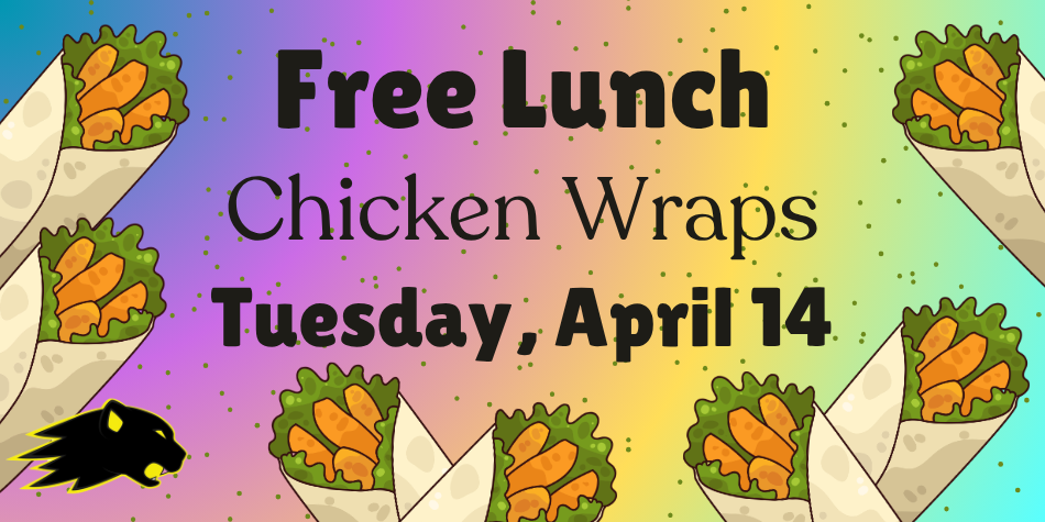 Free Chicken Wrap Lunch