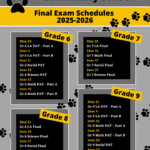 Final Exam Schedules 2025-2026