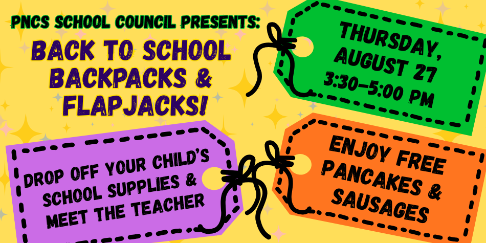 Backpacks & Flapjacks on Thursday, August 27