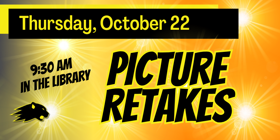 Picture Retakes – Thursday, October 22