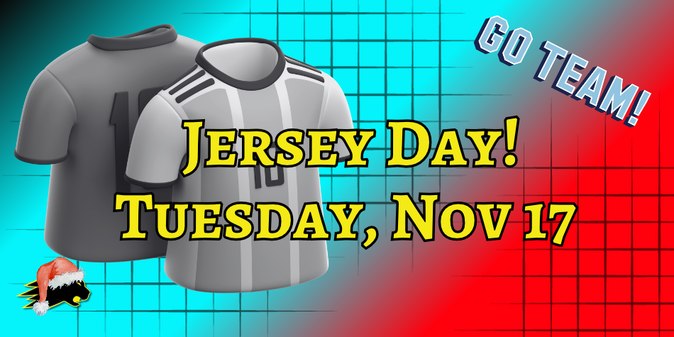 Jersey Day November 17